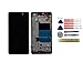 Yixi Display per Huawei P8 Lite ALE-L21(Not for Huawei P8 Lite 2017) Schermo LCD + Frame Nero Touch Screen Digitizer Ricambio Ricambi