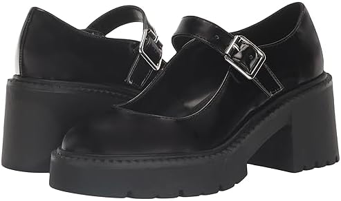 Madden Girl Women's Thrivee Mary Jane Flat, Black Box, 6.5 | Image 6