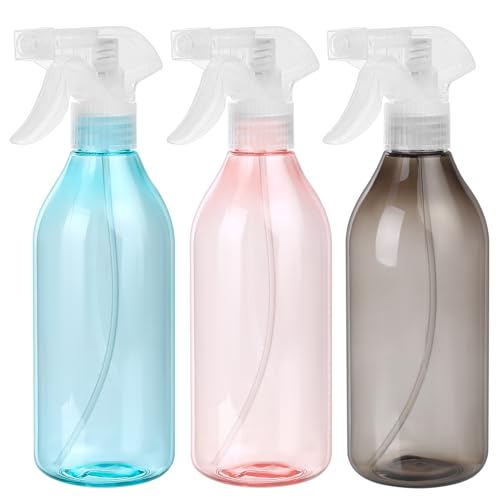 Immagine prodotto: QJKEJI 3 Pz 450ML Spruzzino Nebulizzatore, Spruzzino Acqua, Flacone Spray Vuoto, Riutilizzabile Spray Bottles, Vaporizzatore Acqua, Spruzzino Piante, Spruzzatore per Piante Giardino Capelli Pulizia