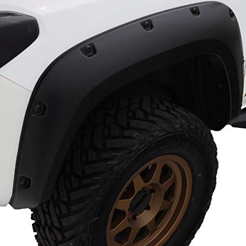Bushwacker Pocket Style Fender Flares Bolt Kit | 1-Piece, Black Stainless Steel | 100034-01 | 1970-2022 Universal