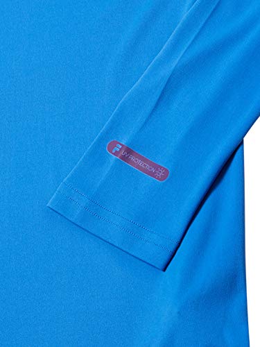 Camiseta manga longa Sunprotect, Fila, Masculino, Azul Safira, 2GG