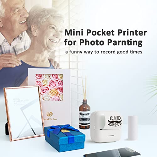 Tianse Mini Sticker Printer, Bluetooth Label Maker Thermal Inkless Label Printer For Journal, Notes, Memo, Photo, Label Compatible With Ios&Android #TOP6