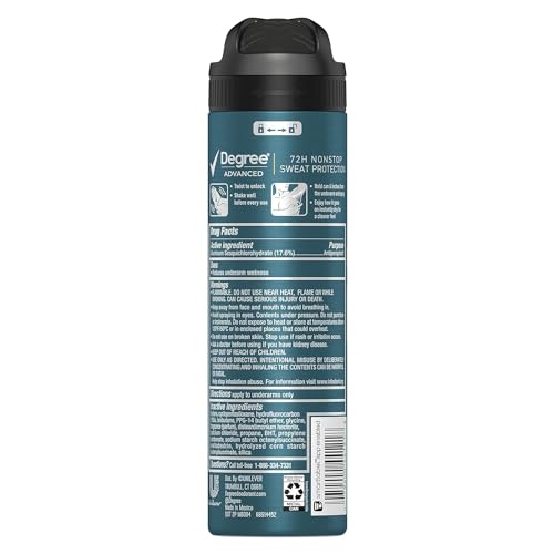 Degree Men Motion Sense Spray Antiperspirant Pack 8 miniatura 2