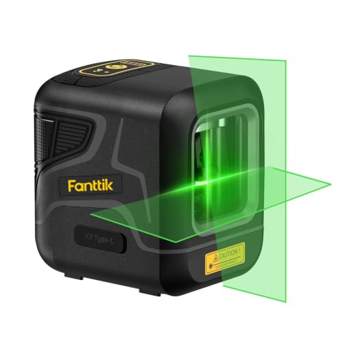 Fanttik D2 Pocket Green Laser Level for Picture Hanging and Home DIY