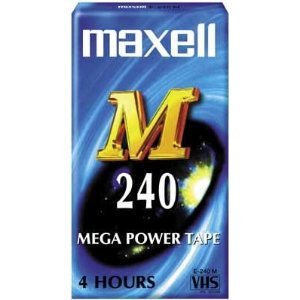 Maxell E 240 M – Videocassette