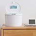 Motion Sensor Trash Can - Auto Bin, USB Lid | Hands-Free Garbage Container for Kitchen Restroom Counter, Rechargeable Smart Wastebasket for Toilet Hygiene Solution Storage Desktop Space