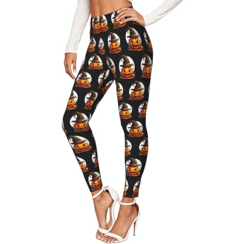 Leggings de Halloween elásticos que no se transparentan para mujer
