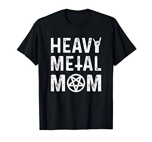 Heavy metal band t shirt mom women music concert mother gift t-sh…