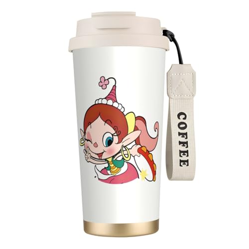 タンブラー アクビちゃん グッズ 水筒 コーヒーカップ コンビニカップ ステンレスボトル 保温保冷 ストロー付き 持ち運び 直接ドリップ 大容量 おしゃれ プレゼント