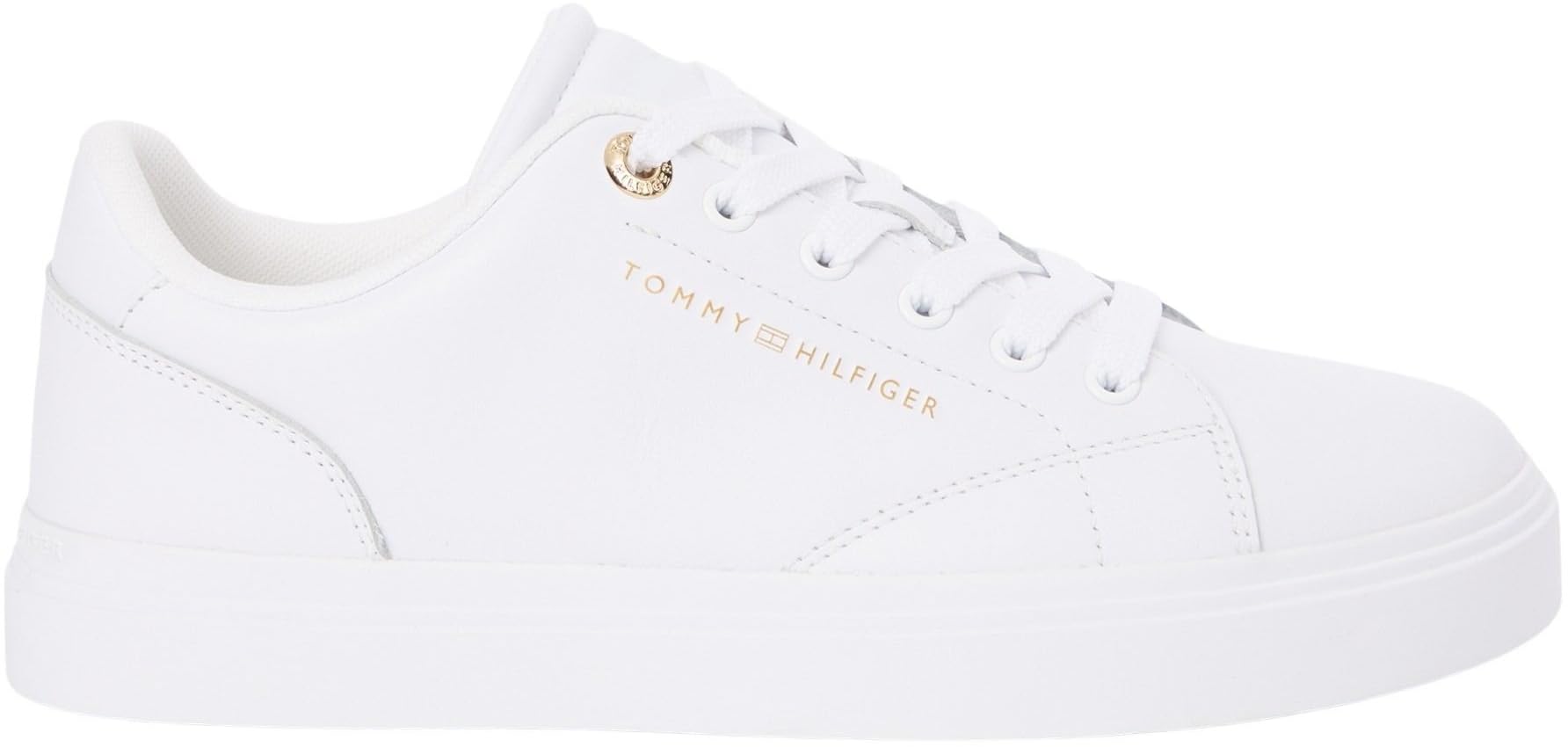 Tommy Hilfiger Femme Th Feminine Cupsole Leather Fw0fw09105 Bas