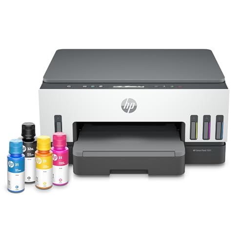 HP Smart -Tank 7001 Wireless All-in-One Cartridge-free Ink -Tank Printer, up to 2 years of ink included, mobile print, scan, copy (28B49A)