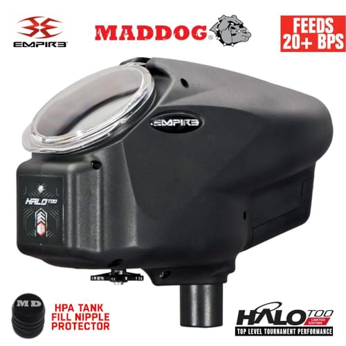 image for Maddog Empire Halo Too Automatic Electronic Paintball Loader Hopper wi