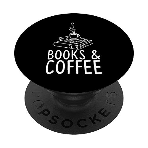 Books And Coffee Funny Coffee Latte Addict Gift