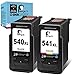 Price comparison product image Penguin PG-540XL CL-541XL Black and Colour for Canon 540 XL 541 XL Campatible with Pixma MG3600 MG3650 MG4250 MG2150 MG3100 MG3150 MG3200 MX395 MX475 TS5151 TS5150 Printer Ink Cartridge Replacement