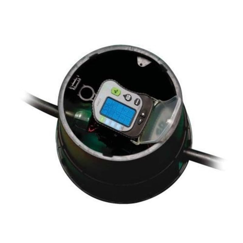 Rain Amico PRO4 - Programmatore a batterie a 4 zone, 2 programmi, display LCD, IP68, sommergibile, per elettrovalvole con solenoide da 9 V DC