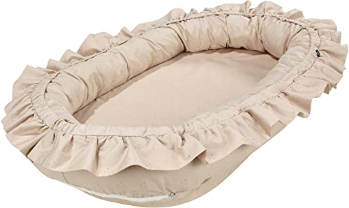 Alvi Schlummer-Nestchen Kuschelnest Babynestchen Neugeborene Reisebett für...