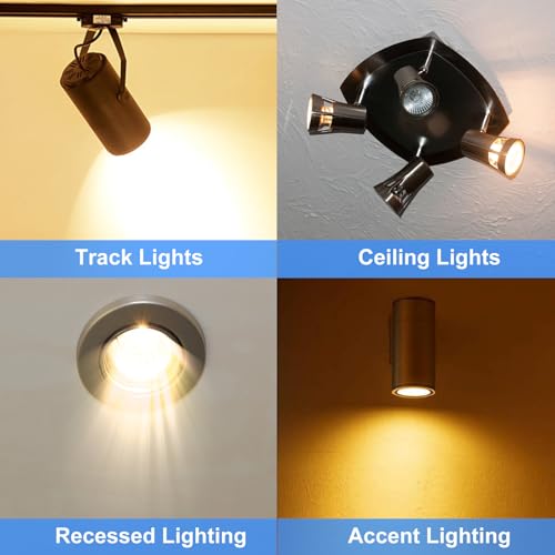 WeshLMPO GU5.3 Halogen Light Bulbs 2 Pin, Durable High Output MR16 Halogen Bulbs 20W 12V - Image 4