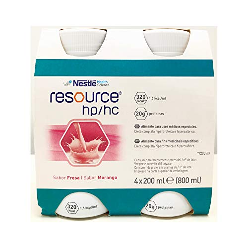 Resource Hp/Hc Morango 200 Ml X 4