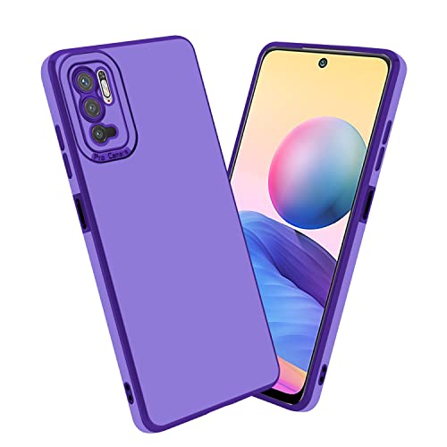 Cadorabo Handyhülle Für Xiaomi Redmi Note 10 5G / Poco M3 Pro 5G – TPU/Silikon Mit Ring, Lila