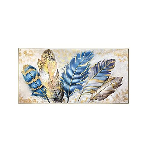 Peinture diamant 5d complet plume de fleur géante pour salon