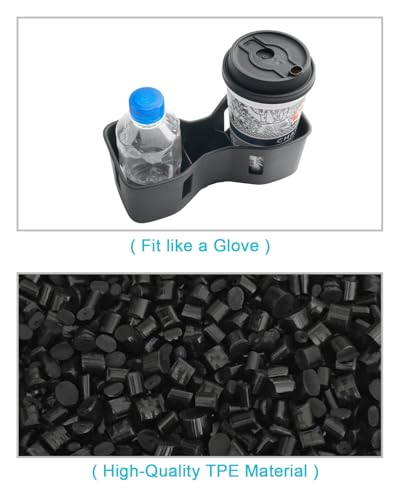 Image of CDEFG 2Pcs for 2025 Nissan Frontier Center Console Organizer for 2022-2025 Nissan Frontier Accessories Middle Console Storage Box Cup Holder