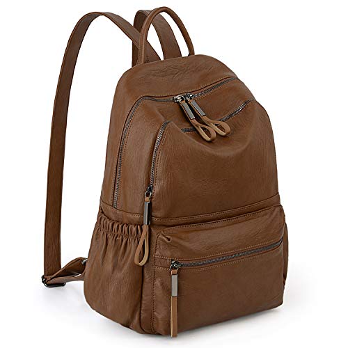 Bolso Mochila de Dama Mujer: UTO Escolar de Cuero Sintético Ligero Casual Adolescente