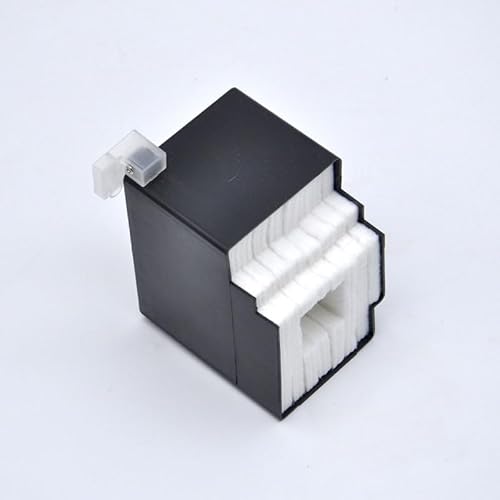 zmigrapddn Maintenance Box Waste Ink Tank Absorber Pad Sponge for Epson ET 4550 3600 WF 2650 2651 2660 2750 2610 2620 2730 Printers (Black), large