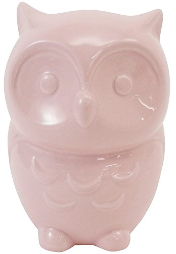 Tirelire hibou rose Primal Designs SBF-1201, le cadeau de naissance idéal et mignon en poterie