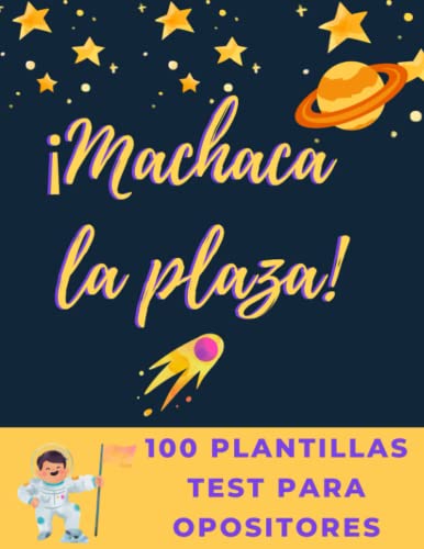 CUADERNO 100 PLANTILLAS PARA EXAMEN TEST CON RESPUESTAS: A,B,C y D. EN COLOR AZUL: LIBRETA PARA OPOSITORES
