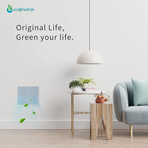 Originallife Washable Reusable Hvac | Ac | Air Conditioner | Furnace Air Filter Replacement 12X20X1 Merv 8, 2-Pack #TOP6