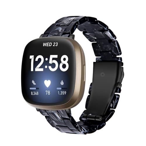 �t�@�b�V���������o���h�R���p�`�u�� Fitbit Versa 3/sense/versa 4/sense2,�j�����p�����p�r���v�o���h �X�|�[�c�p�ʋC���X�g���b�v�R���p�`�u��versa