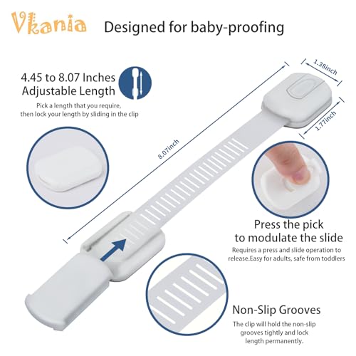 Vkania Baby Proofing Cabinet Strap Locks thumb #1