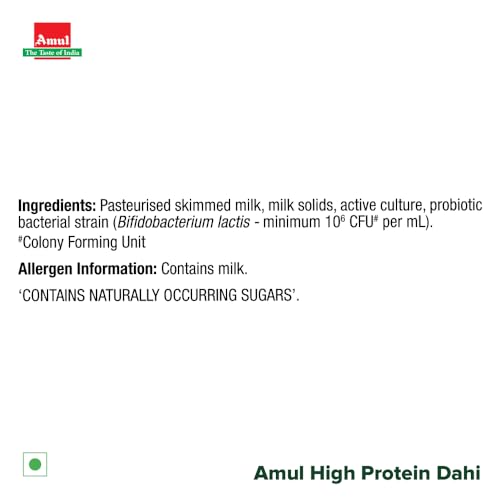 Image of Amul High Protein Dahi, 400 gm