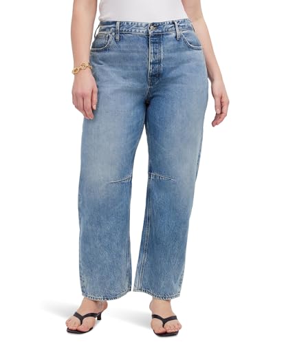 Madewell Women's The Darted Barrel-Leg Jean, Dobbins, 31