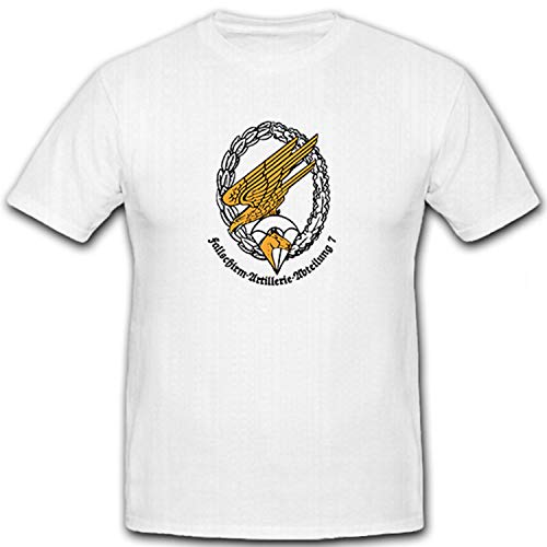 T-shirt Parachute artillerie département de 7 Copytec # 7840 vêtement de collection