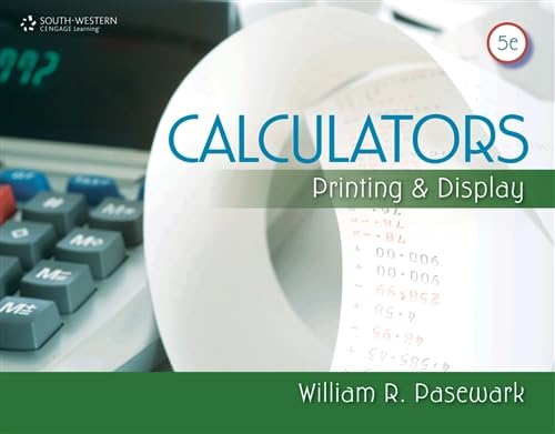 Calculators: Printing & Display      Spiral-bound – March 15, 2011