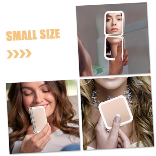 Mini miroir de courtoisie minkissy : la solution de miroir compact pour les petits sacs