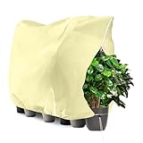 Protección invernal para plantas, saco grande con