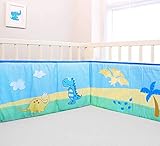 Protector cabeza cuna - Chichonera Bebé 100% algodón 30 x 