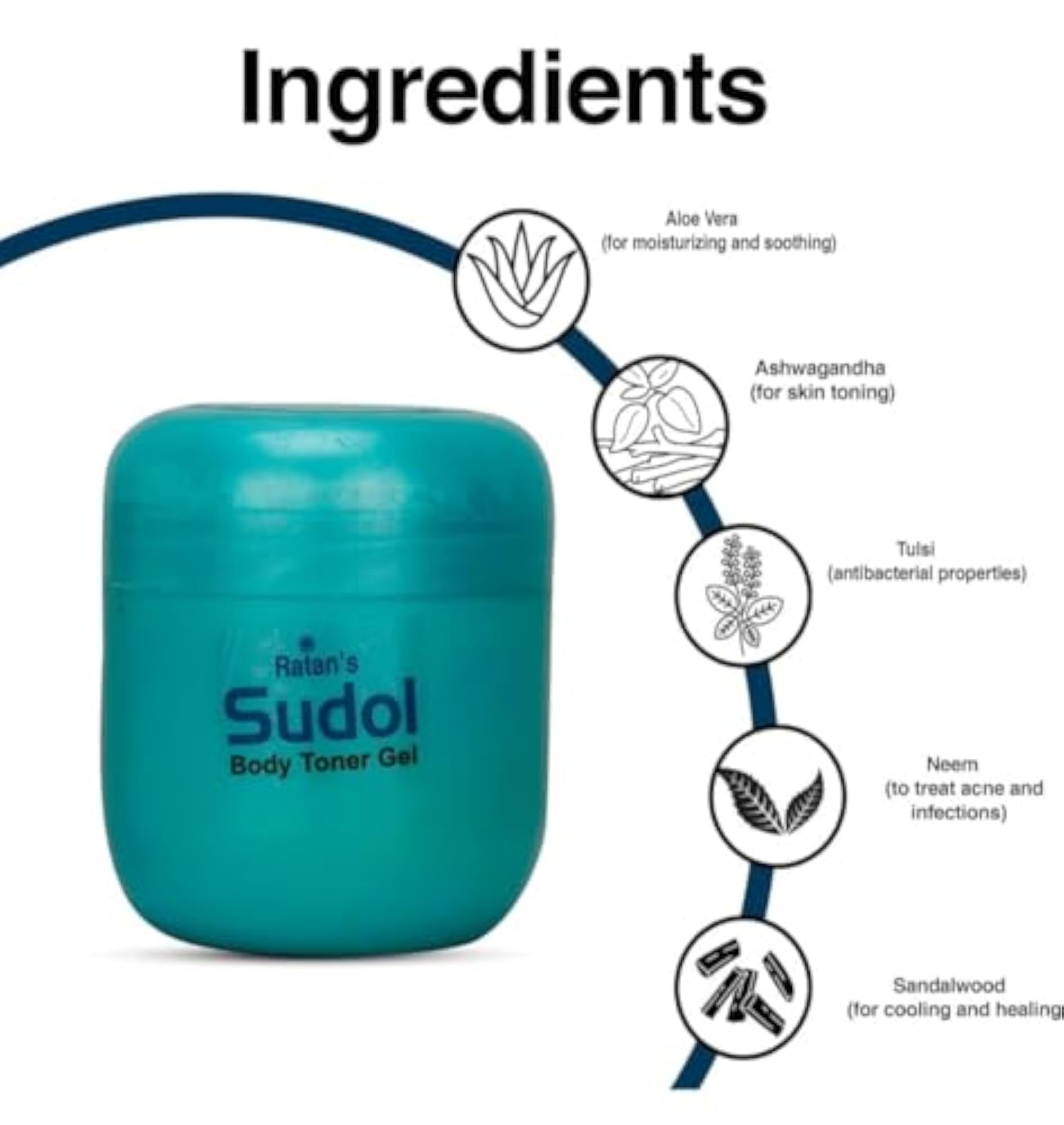 Body Toner Gel, 100g