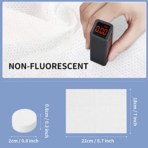 Simpolor 100/200 Stück komprimierte Handtücher tragbare Einweg Mini komprimierte Toilettenpapier Tabletten Haushaltshandtücher für Reisen Camping Wandern Sport Schönheitssalon,Blau