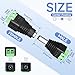 ANLINK 10 Pairs (10 x Male + 10 x Female) 12V 5.5mm x 2.1mm DC Power Jack Plug Adapter Connector for LED Strip, CCTV Security Camera, and More