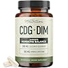 Calcium D-Glucarate with DIM Supplement for Estrogen Detox & Hormone Balance for Women & Men | Detox & Cleanse, Hormonal Acne, Menopause & CDG for Liver Support | Non-GMO, Third-Party Tested | 30ct