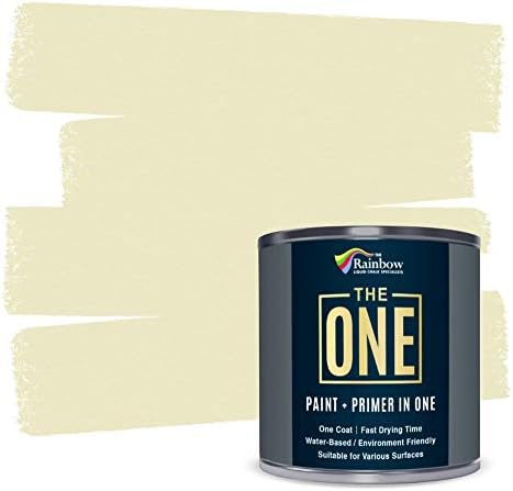 THE ONE Paint & Primer: Most Durable Furniture Paint, Cabinet Paint, Front Door, Walls, Bathroom, Kitchen, Tile Paint and More - Quick Drying Paint for Interior/Exterior (Dark Grey Matte, 250ml.)