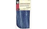 Dritz 55240-16D Patches, Iron-On, Denim, Stonewashed, 5 x 5-Inch (2-Count)