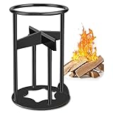 OLiWia Fendeuse De Bois De Chauffage Fendeuse À Bois Portable Et Robuste Fendeuse De Bûches Manuelle Coupe-Bois De Chauffage À Usage De Terrain De Camping À Domicile