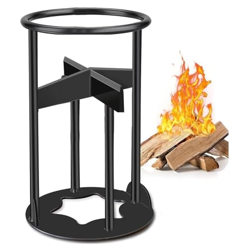 OLiWia Fendeuse De Bois De Chauffage Fendeuse À Bois Portable Et Robuste Fendeuse De Bûches Manuelle Coupe-Bois De Chauffage À Usage De Terrain De Camping À Domicile