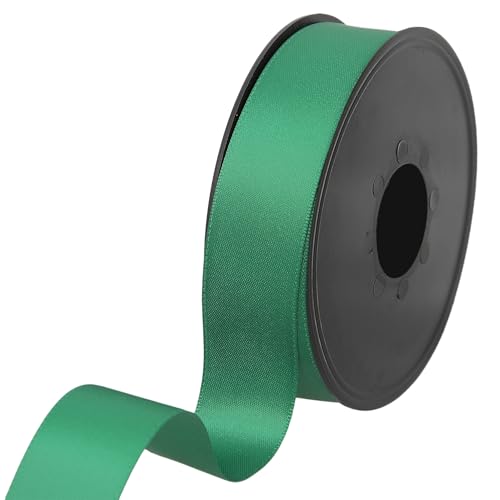 100% Polyester Double Sided Satin Ribbon for Weddings Gift Wrapping, Floral Arrangements, Crafts, Cakes, Bows, Decorations