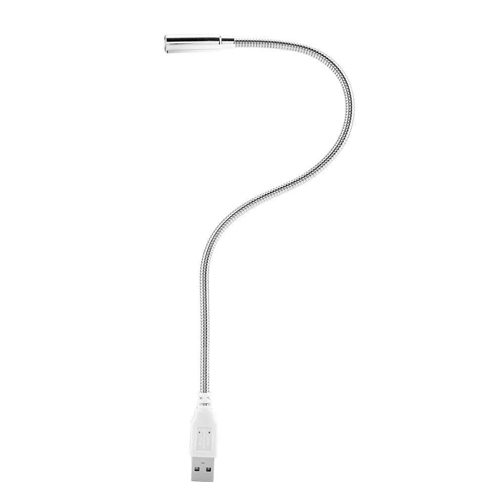 Mini Flexible USB LED Night Lamp for Reading, Computer, Laptop, and Notebook - Adjustable Gooseneck Design, Lightweight and Portable