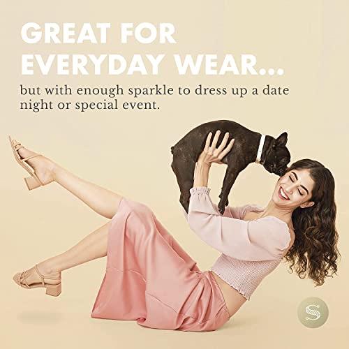 Scamper & Co Maltese Pendant Necklace For Women And Girls And Girls - Premium Plated Rhodium Sterling Silver Rope Chain With Easy Closure Lobster Claw Clasp, 18 Inch #TOP3